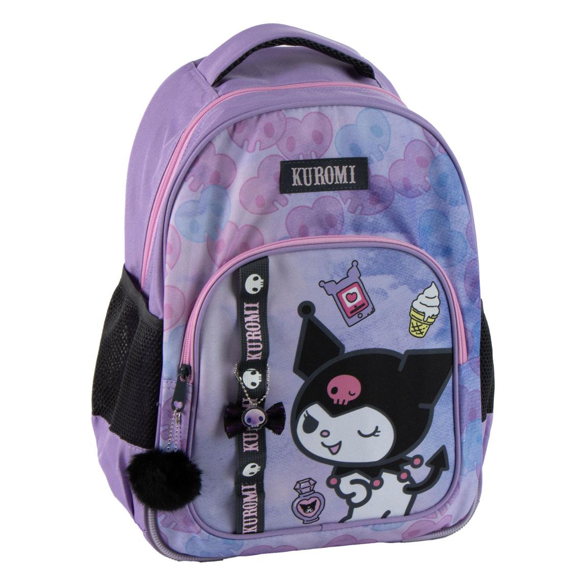 Hello Kitty - zaino scolastico medio 42 cm kuromi,
