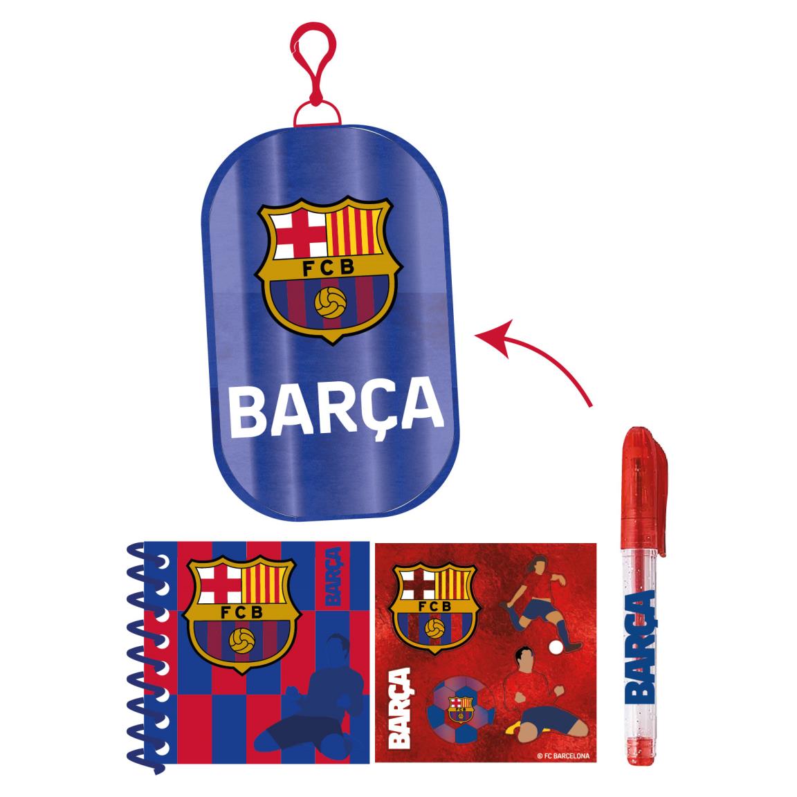 SET DI CANCELLERIA IN PELUCHE FC Barcelona